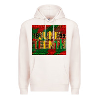 Pale Pink juneteenth 1865 tumbler Premium Hoodie - BarkalooDesign