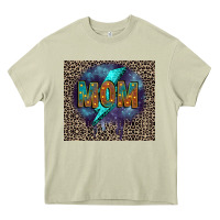Mossy Leopard mom Heavy Core Tee - FaDigitalArtStudio