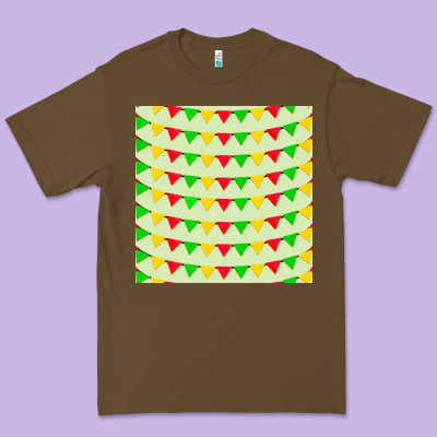 Mexico Seamless Pattern Premium Tee Designed By Fadigitalartstudio
