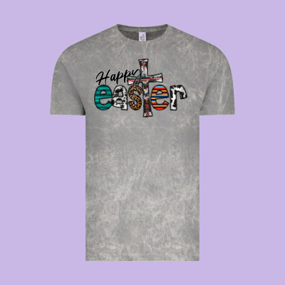 Happy Easter Vintage Tee Designed By Cowhidedigitalart