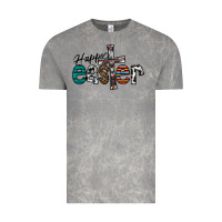 Cloud Rock Happy Easter Vintage Tee - CowhideDigitalArt