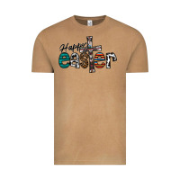 Vintage Camel Happy Easter Vintage Tee - CowhideDigitalArt