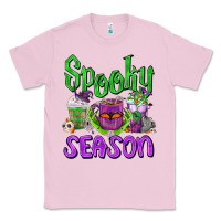 Bubblegum Pink Spooky Season Coffee Cups Classic Tee - FaDigitalArtStudio