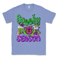 Colony Blue Spooky Season Coffee Cups Classic Tee - FaDigitalArtStudio