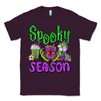 Plum Spooky Season Coffee Cups Classic Tee - FaDigitalArtStudio