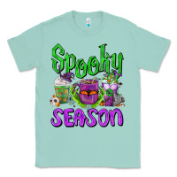 Seafoam Spooky Season Coffee Cups Classic Tee - FaDigitalArtStudio