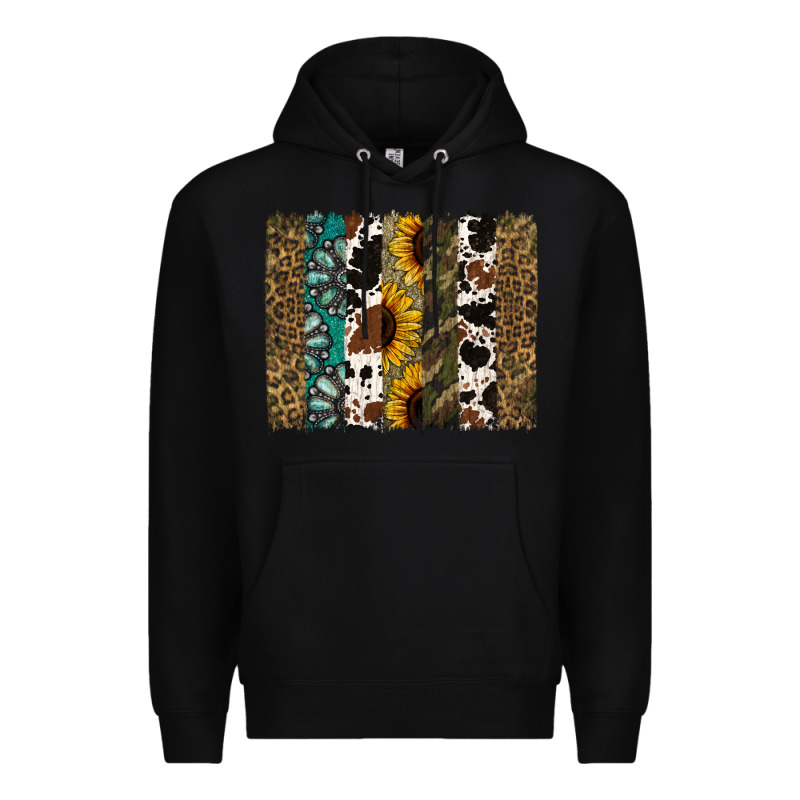Western Brushstroke Premium Hoodie by Jasminsmagicworld | Teevron