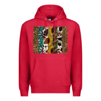 Cardinal Western Brushstroke Premium Hoodie - Jasminsmagicworld