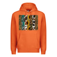 Carrot Western Brushstroke Premium Hoodie - Jasminsmagicworld