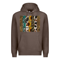 Coffee Western Brushstroke Premium Hoodie - Jasminsmagicworld
