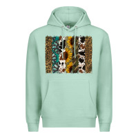 Seafoam Western Brushstroke Premium Hoodie - Jasminsmagicworld