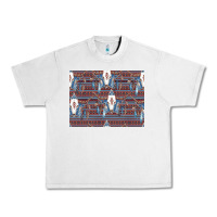 Lunar Rock Bull Skull Pattern Urban Heavy Tee - CowhideDigitalArt