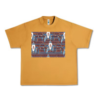 Peanut Butter Bull Skull Pattern Urban Heavy Tee - CowhideDigitalArt