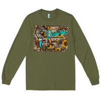 Army Green dreamer Long Sleeve Tee - RacoonDesign