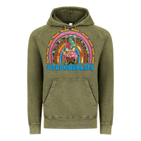 Vintage Olive teacherlife and teacher gnome rainbow Vintage Hoodie - Artiststas