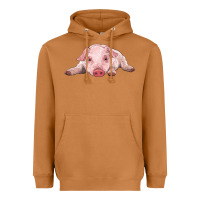 Meerkat baby pig Heavyweight Hoodie - RanaPortraitStore