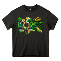 Asphalt nurse st patrick Heavy Core Tee - FaDigitalArtStudio