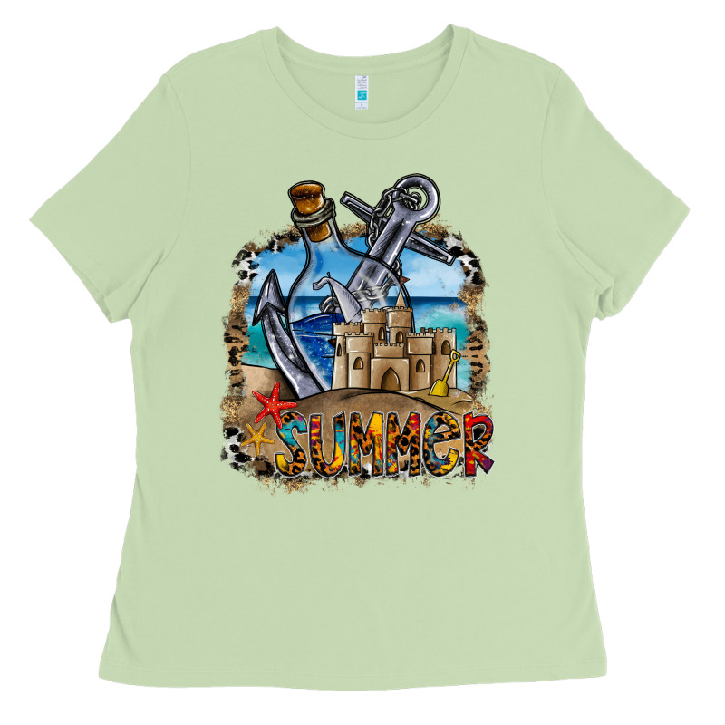 Summer Min Ladies Tee by CowhideDigitalArt | Teevron