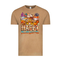 Vintage Camel happy thanksgiving Vintage Tee - CowhideDigitalArt