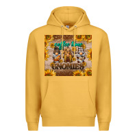 Mustard coffee time gnomies Premium Hoodie - BarkalooDesign