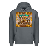 Rock coffee time gnomies Premium Hoodie - BarkalooDesign