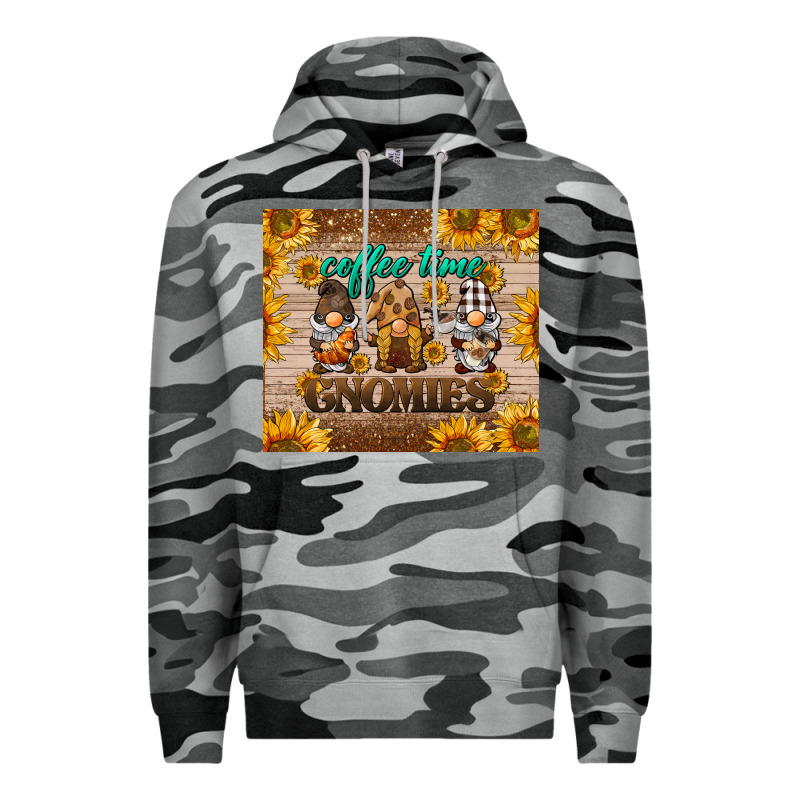 Coffee Time Gnomies Premium Hoodie by BarkalooDesign | Teevron