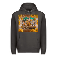 Smoke coffee time gnomies Premium Hoodie - BarkalooDesign