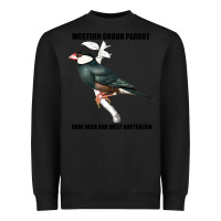 Black Western Ground Parrot Rare Wild And West Australia Heavyweight Sweatshirt - Bettercallsaul