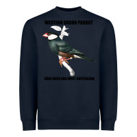 Navy Western Ground Parrot Rare Wild And West Australia Heavyweight Sweatshirt - Bettercallsaul