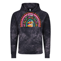 Cloud Black teacher pen apple books rainbow Vintage Hoodie - Artiststas