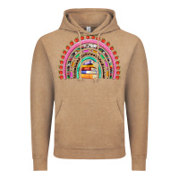 Vintage Coffee teacher pen apple books rainbow Vintage Hoodie - Artiststas