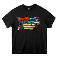 Black Memorial Day honor and remember Heavy Core Tee - FaDigitalArtStudio