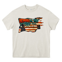 Cream Memorial Day honor and remember Heavy Core Tee - FaDigitalArtStudio