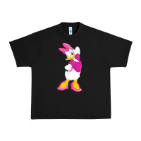 Black daisy duck Urban Heavy Tee - baoMotion