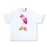 White daisy duck Urban Heavy Tee - baoMotion
