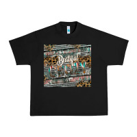 Black beautiful crazy Urban Heavy Tee - CowhideDigitalArt