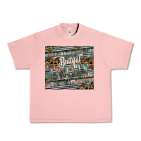 Salmon beautiful crazy Urban Heavy Tee - CowhideDigitalArt
