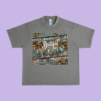 Beautiful Crazy Urban Heavy Tee Designed By Cowhidedigitalart