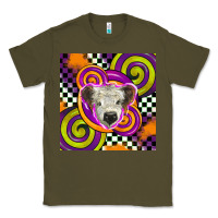 Army Green halloween  calf scottish Classic Tee - BarkalooDesign