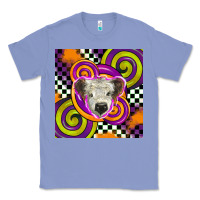 Colony Blue halloween  calf scottish Classic Tee - BarkalooDesign