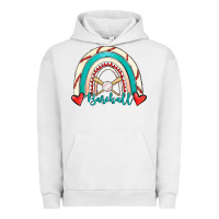 Pigment Lunar Rock Baseball Rainbow Urban Hoodie - RanaPortraitStore