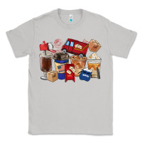 Moon Dust Postal Worker Coffee Cups Classic Tee - FaDigitalArtStudio