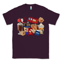 Plum Postal Worker Coffee Cups Classic Tee - FaDigitalArtStudio
