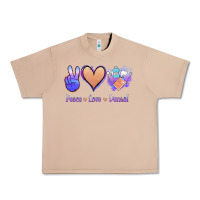 Burro Peace Love Dental Urban Heavy Tee - Jasminsmagicworld