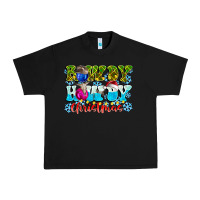 Black Rowdy Howdy Christmas Urban Heavy Tee - CowhideDigitalArt