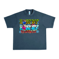 Midnight Navy Rowdy Howdy Christmas Urban Heavy Tee - CowhideDigitalArt