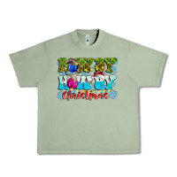 Oil Green Rowdy Howdy Christmas Urban Heavy Tee - CowhideDigitalArt