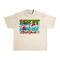 Sandshell Rowdy Howdy Christmas Urban Heavy Tee - CowhideDigitalArt