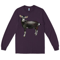 Plum Alpine Goat Long Sleeve Tee - LillyAllenDesigns