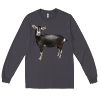 Smoke Alpine Goat Long Sleeve Tee - LillyAllenDesigns